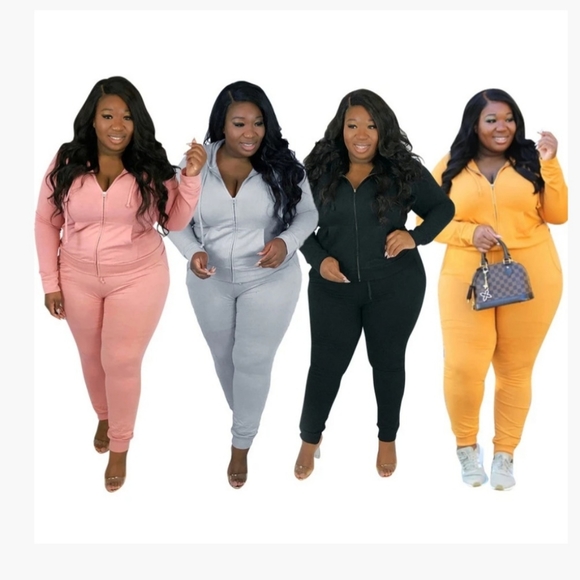 Plus Size Sweatsuit - Picture 2 of 5